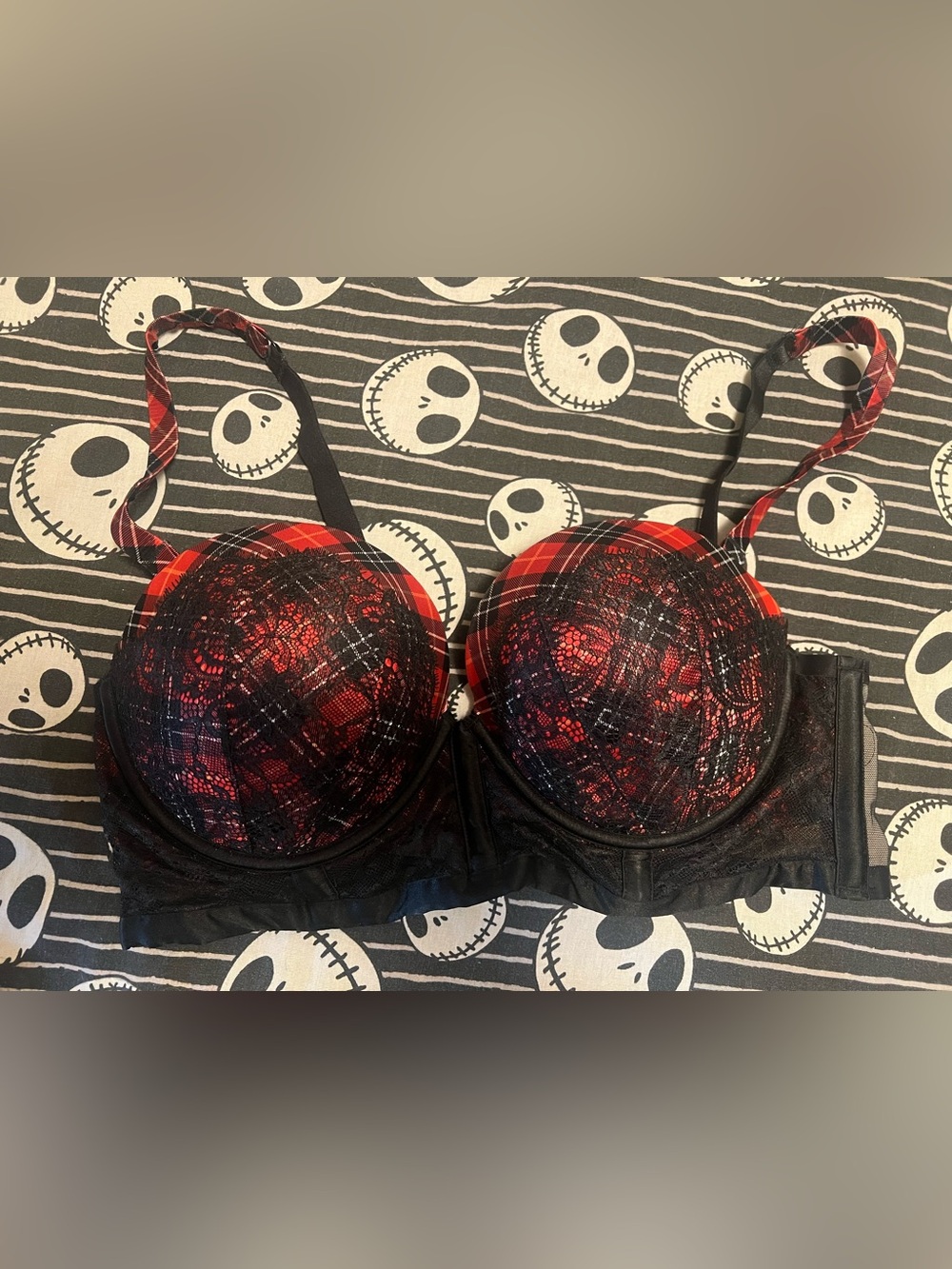 Victoria Secret Plaid / Punky 38C Bra